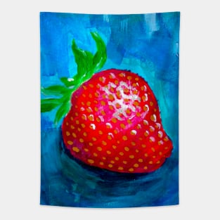 An Overworked Strawberry Tapestry