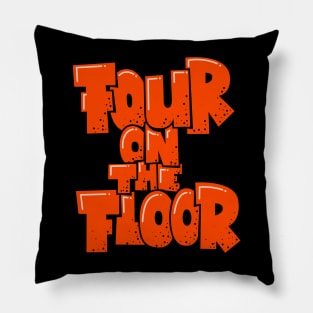 Four on the Floor -  House and Disco Music Pillow