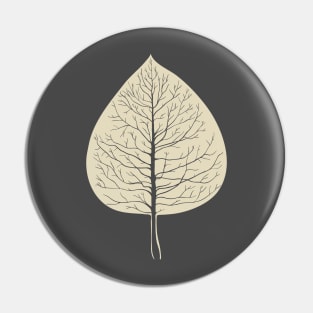 Tree leaf Pin