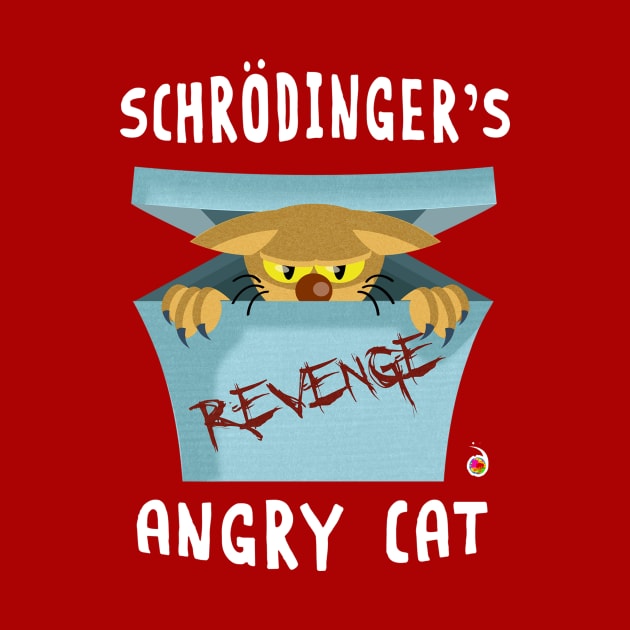 Schrödinger's angry cat by rednessdesign