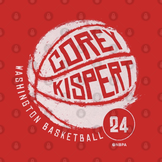 Corey Kispert Washington Basketball by TodosRigatSot