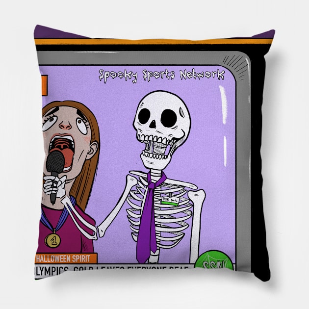 Scream olympics Pillow by kuinif