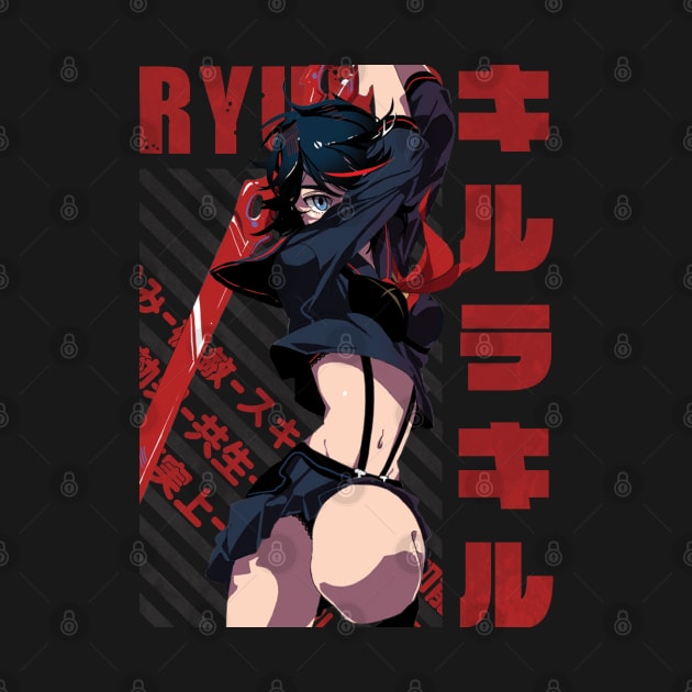 Kill la Kill - Ryuuko / Ryuko Matoi by Recup-Tout