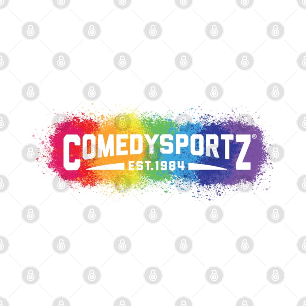 ComedySportz Pride Wordmark by Buffalo Comedy Collective