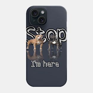 Pitbul race, pitbul American, dog Pitbul Phone Case