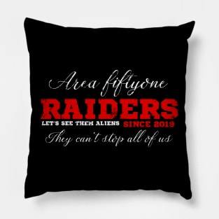 Area 51 Raiders Pillow