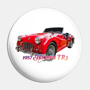 1957 Triumph TR3 Cabriolet Pin