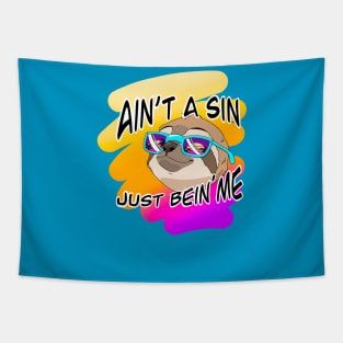 Sloth Sin Tapestry