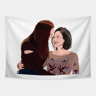 WayHaught engagement Tapestry