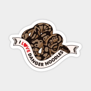 I Love Danger Noodles Magnet