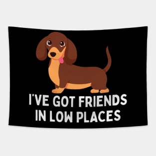 Funny Dachshund Dog Lover Mom Tapestry