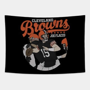 Joe flacco browns Tapestry