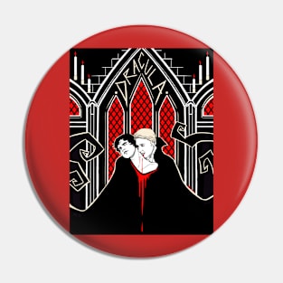 Hannibal x Dracula AU Pin