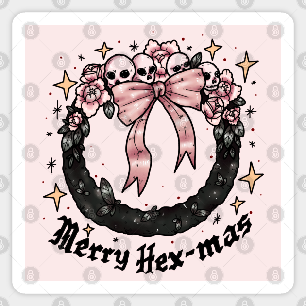 Merry Hex-Mas - Xmas - Sticker