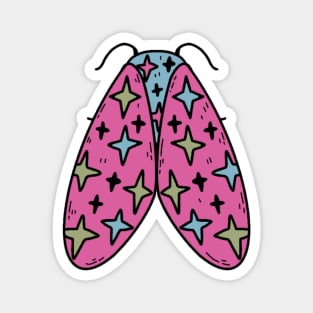 polysexual moth Magnet