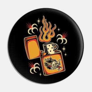 Dragon lighter Pin