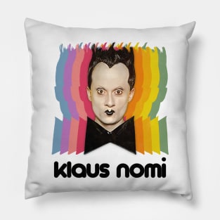 Klaus Nomi / Retro Fan Art Design Pillow