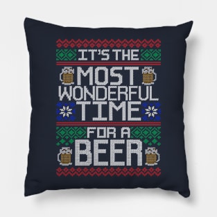 Most Wonderful Time Pillow
