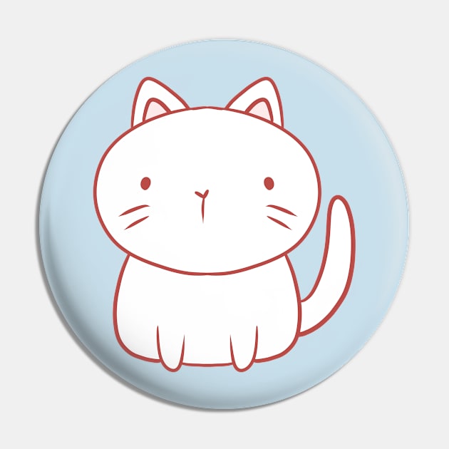 White cat illustration Pin by Mayarart