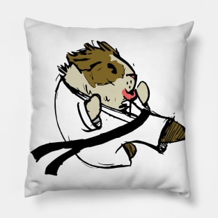 Karate Guinea Pig Pillow