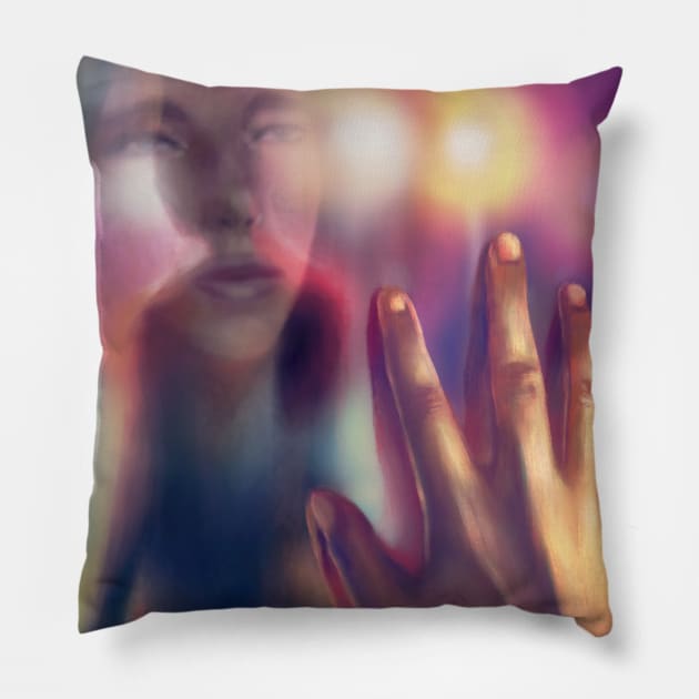 Soul mates Pillow by Anazaucav