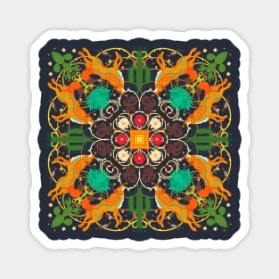 Desert Mandala Magnet