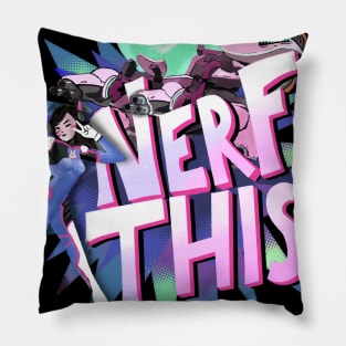 Nerf This - Overwatch DVA Pillow