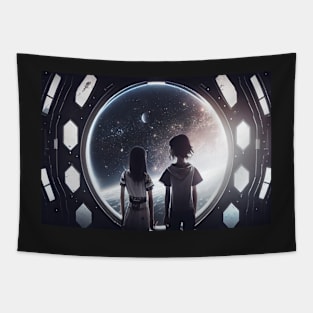 The rocket boy Tapestry