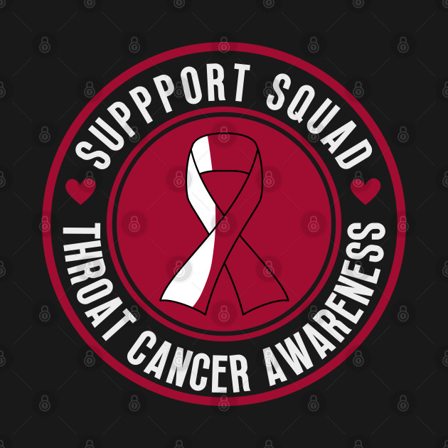 Support Squad Throat Cancer Awareness by oneduystore