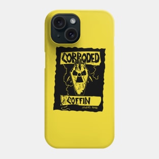 Corroded Coffin Metal Logo Thrash Phone Case