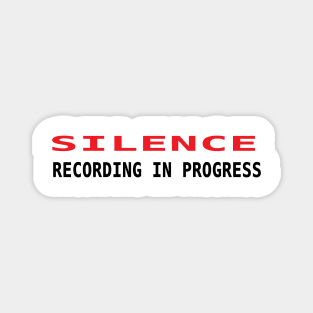 Silence 1 Magnet