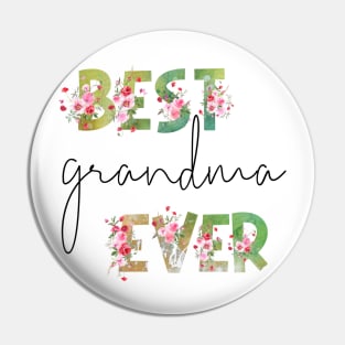 Best Grandma Ever Pin