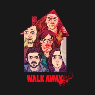 Walk Away - Illustrated Artwork T-Shirt