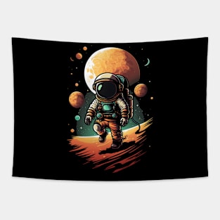 Moon Walk Tapestry