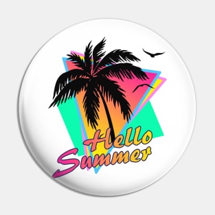 Hello Summer Pin