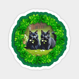 lucky cats Magnet