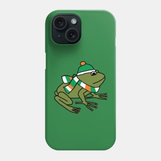 Cute Irish Frog on St Patricks Day Phone Case