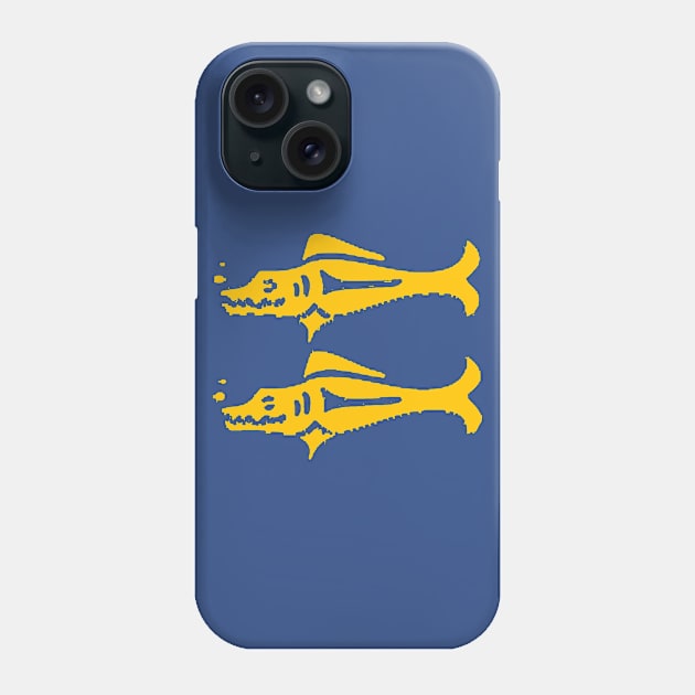 Blue Barracudas Phone Case by B3pOh