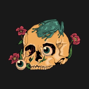 Skull Frog T-Shirt T-Shirt