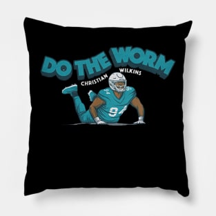 Christian Wilkins Do The Worm Pillow