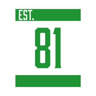 Est 81 Green T-Shirt