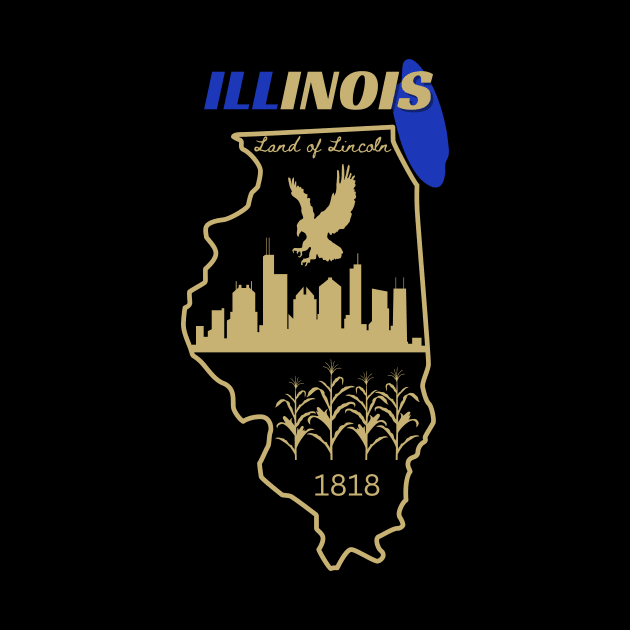Illinois is a state in the USA by Abide the Flow