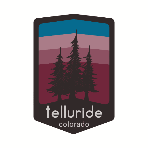 Telluride, Colorado Logo Apparel and Accessories by bahama mule