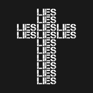 LIES Cross T-Shirt T-Shirt