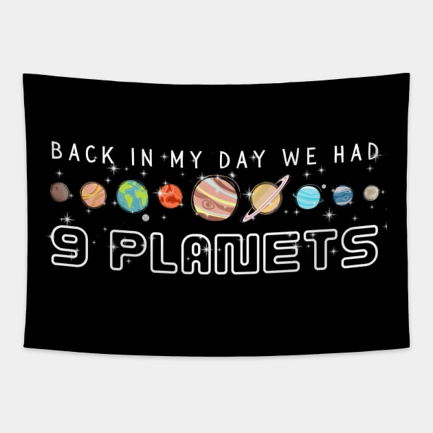 9 Planets Tapestry by WildScience