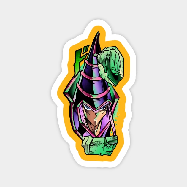 dark magician Magnet by primemoment