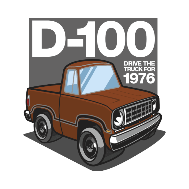 D100 - 1976 (Bright Tan Iridescent) by jepegdesign