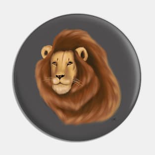 Lion head Pin