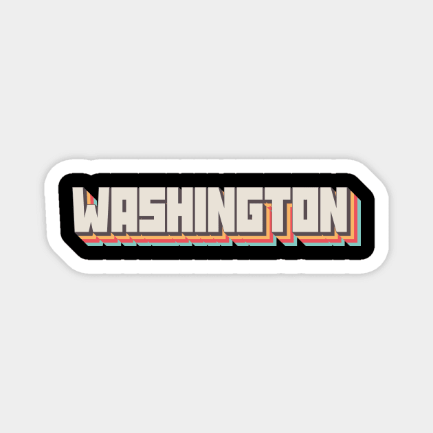 Washington State Magnet by n23tees