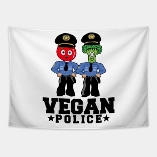 Vegan Police Tapestry